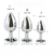 PLUG ANAL DIAMANTE REDONDO. - SENSITIVA