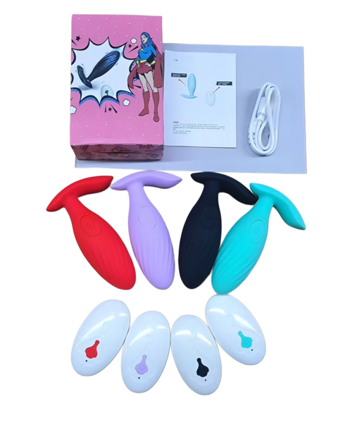Plug vibrador a control remoto