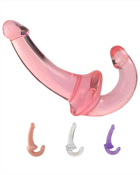 DILDO STRAP-ON DOBLE PENETRACIÓN