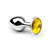 PLUG ANAL DIAMANTE REDONDO. - SENSITIVA