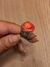 Anillo labrado Alpaca y coral - comprar online