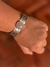 Brazalete Alpaca labrado Cuarzo Rosa - comprar online