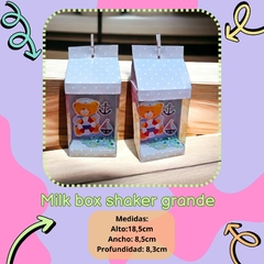 Milk box shaker