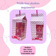 Milk box shaker esquinero grande