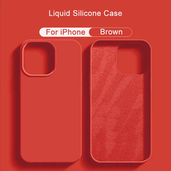 Capa de Silicone Original para iPhone