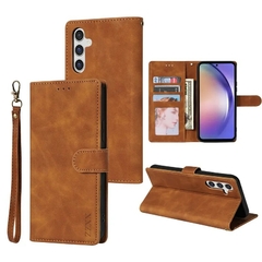 Imagem do Capa de couro magnética Flip, Slot para cartão Wallet, Samsung Galaxy S23 Ultr