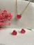 CONJUNTO LOVE QUARTZO ROSA - comprar online