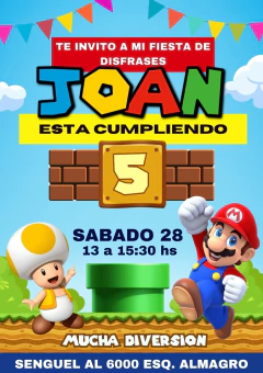 Tarjeta de Invitación Digital