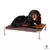 CAMA EN ALTURA MALLADA PARA PERROS 122 X 81X 21 CM