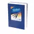 CUADERNOS " RIVADAVIA " T/D FORRADO x194h AZUL (2764)