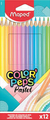 LAPIZ COLOR "MAPED" COLORS PEPS PASTEL x12u(15)