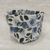 Contenedor reversible Flores celeste - comprar online