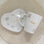 TAZA + PLATO CORAZÓN - comprar online