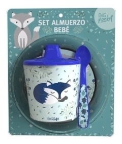 SET ALMUERZO BEBE ZORRITO