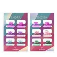 SET BROCHE CHICO X6 TRANSPARENTE