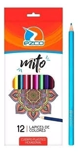 LAPICES DE COLORES LARGO X12 MITO EZCO