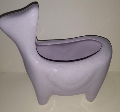 MACETA LLAMA ANDINA VIOLETA