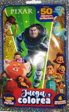 FLOW PACK JUEGA Y COLOREA PIXAR