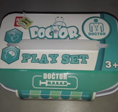 VALIJA CON ACCESORIOS DENTISTA VERDE