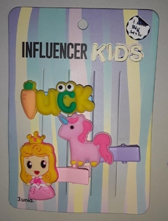 HEBILLA DE PELO UNICORNIO X3 INFLUENCER