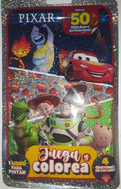FLOW PACK JUEGA Y COLOREA PIXAR