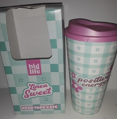 VASO TAPA CAFE CON ESTUCHE SWEET