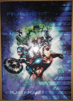 CUADERNO ABROCHADO AVENGERS 16X21CM 48HJS