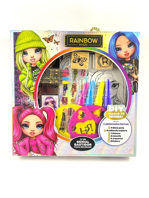 CAJA ARTISTICA HAZLO TU MISMO RAINBOW HIGH