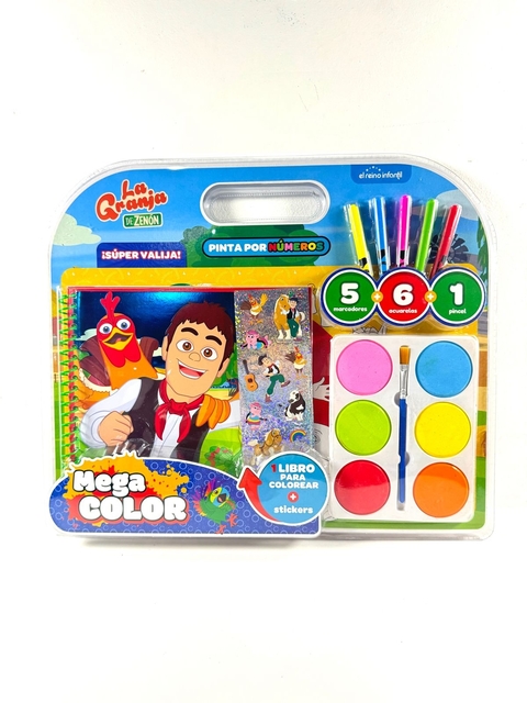BLISTER MEGA ACUARELAS LA GRANJA DE ZENON