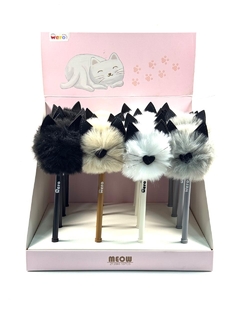 BOLIGRAFOS GATO POMPON