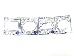 STICKY NOTE SKETCH NUBE/CIRCULO/CUADRADO/DIALOGO