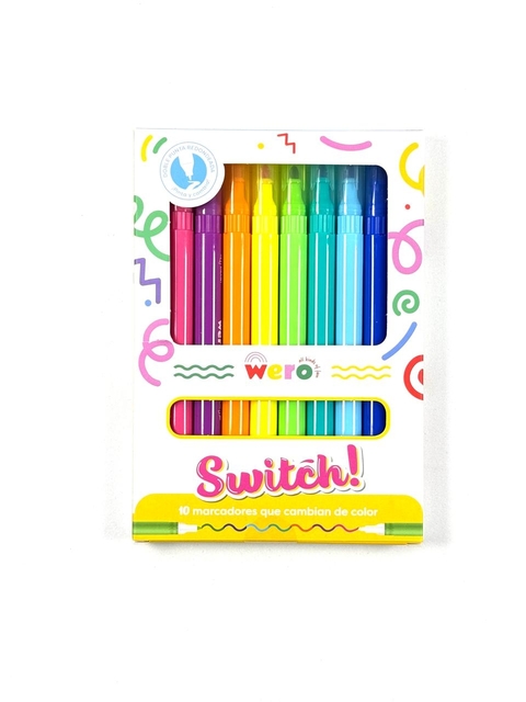 SET DE 10 RESALTADORES SWITCH