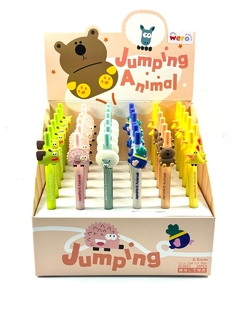 BOLIGRAFOS RETRACTIL JUMPING ANIMAL