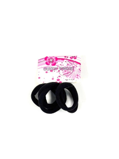 COLITAS PARA EL CABELLO SET X6 COLOR NEGRO