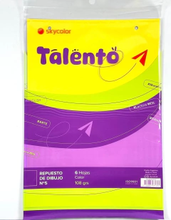 REPUESTO DE DIBUJO N5 SKYCOLOR TALENTO X6HJS COLOR 108GRS