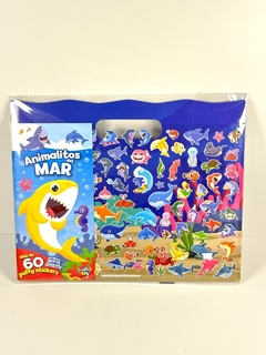 ANIMALITOS DEL MAR PUFFY STICKERS
