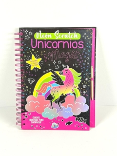 NEON SCRATCH UNICORNIOS