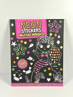 NEON STICKERS MUNDO MAGICO