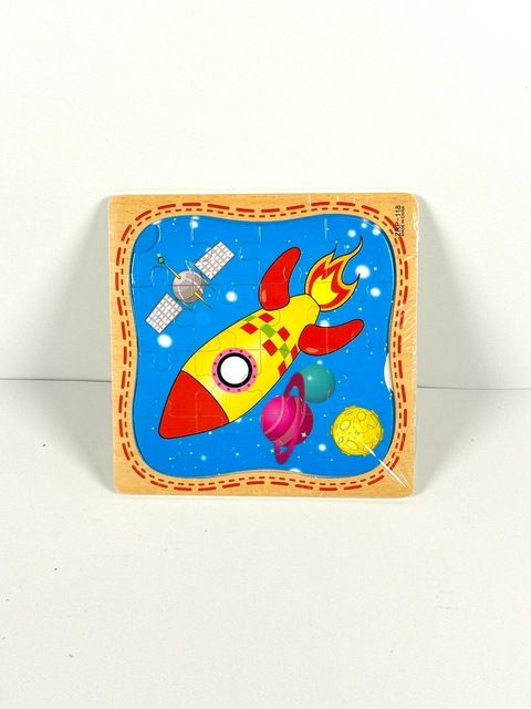 ROMPECABEZA DE COLORES INFANTIL X16 PIEZAS MOTIVOS VARIOS