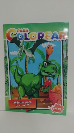 LIBROS PARA COLOREAR DINOSAURIOS