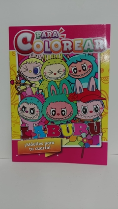 LIBROS PARA COLOREAR LABUBU