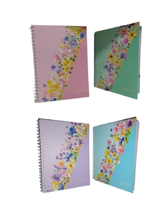 CUADERNO GARDENIA A4 TAPA DURA 80HJS RAYADAS