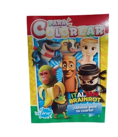 LIBROS PARA COLOREAR ITALIAN BRAINROT