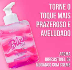 Imagem do Gel Aromatizante Beijável para Região Pélvica e Virilha Morango com Creme 320ml