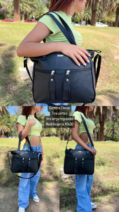 Cartera Ecocuero Fleco - comprar online