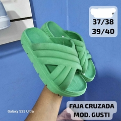 Ojotas faja cruzada Gusti - VLV MODA URBANA
