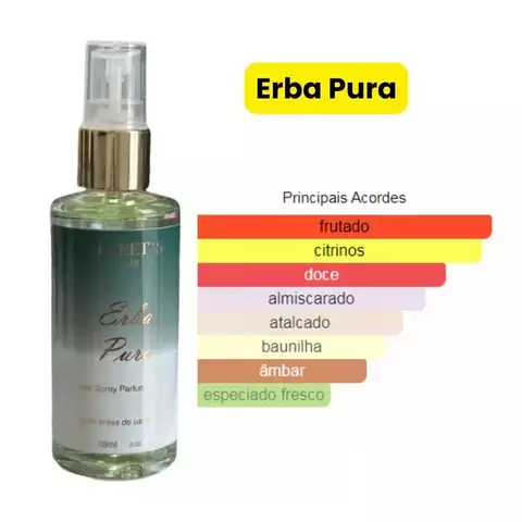 PERFUME PARA CABELO SECRET'S HAIR ( ERBA PURA) 60 ML