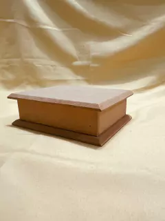 Caja chata de Fibrofacil Rectangular 8x13x4