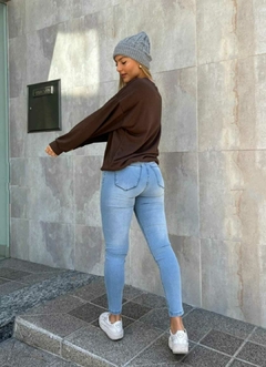 Jeans Chupin liso - comprar online