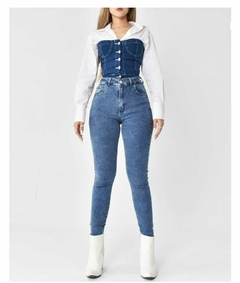 Jeans Chupin liso - comprar online